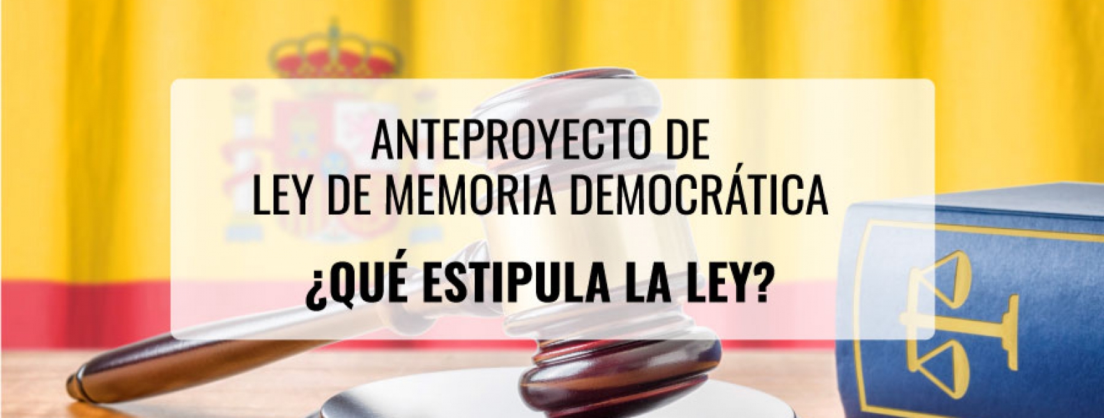 Ley de memoria democrática