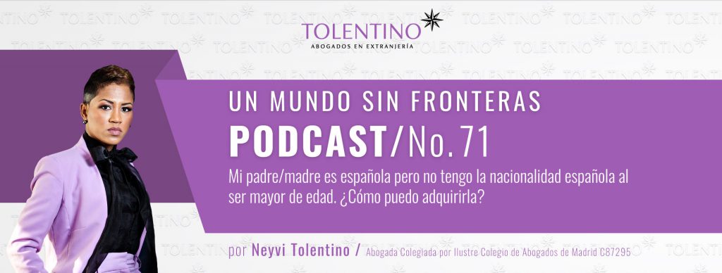 Hijo de un ciudadano español puede solicitar nacionalidad española